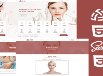 Aeste - Шаблон сайта эстетической и пластической хирургии Html5 Css3 Theme