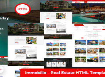 Immobilio - Недвижимость Аренда Дома HTML