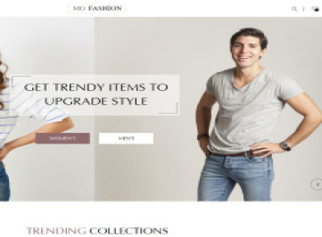 MG Fashion - HTML-шаблон  электронной коммерции