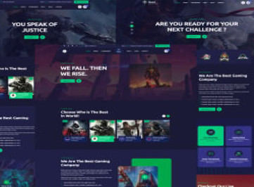 RaxG - Игры, кланы и киберспорт HTML-