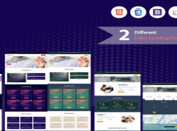 Многоцелевой инвестиционный HTML-шаблон веб-