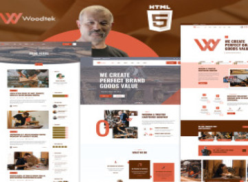 Шаблон  Woodtek Carpenter & Craftsman 