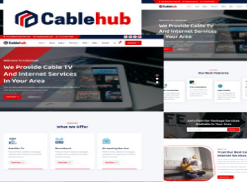 Cablehub - интернет, кабельное телевидение и широкополосный провайдер 
