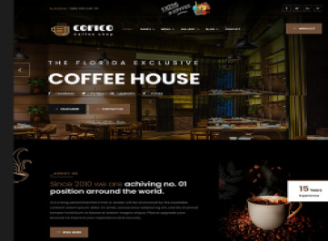 Cofeco - HTML-шаблон кофейни