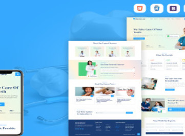 HTML-шаблон стоматолога и стоматологической клиники