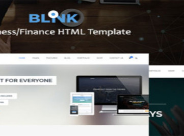 Blink - HTML-шаблон для бизнеса/финансов