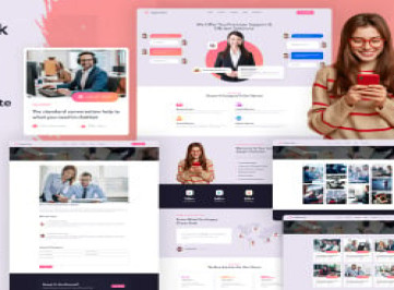 HTML-шаблон  SupportDesk