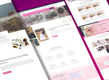 we.r - Свадебный HTML-5 шаблон веб-