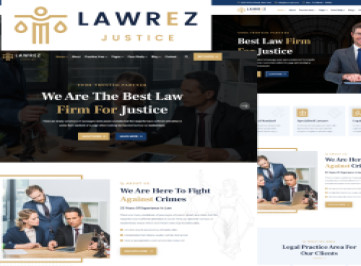 Lawrez - Адвокаты Адвокаты и юридическая фирма Шаблон 
