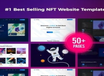 Nefize - HTML-шаблон NFT Marketplace и Crypto Currency Market