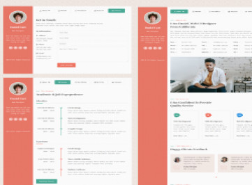 Hovard - Шаблон личного портфолио 