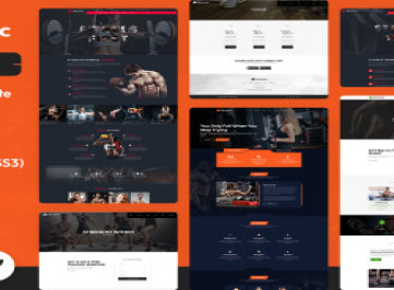 HTML-шаблон сайта гимнастики