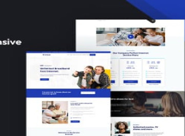 Poket — Шаблон  широкополосных и интернет-услуг
