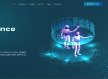 Datatics - Наука о данных и аналитика Шаблон 