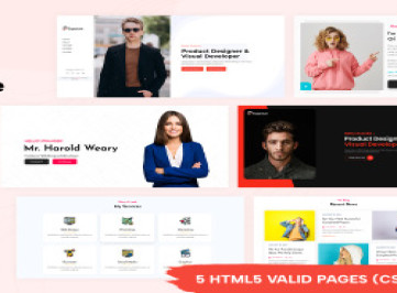 Cvporium Отзывчивый HTML-шаблон веб-