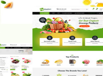 Bigshopmart -  шаблон  продуктового интернет-магазина