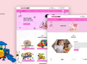 HTML-шаблон WonderJoy T﻿oys