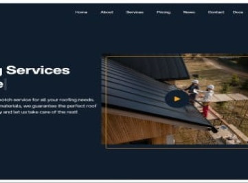 SkyRoof — поднимите свой кровельный бизнес на новый уровень с помощью этого HTML-шаблона