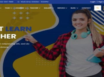Mutali - Шаблон   для образования и онлайн-курсов