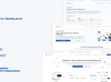 Inexus - шаблон  хостинга и шаблон TI