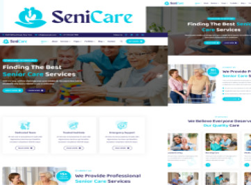 Senicare - шаблон  для ухода за пожилыми людьми