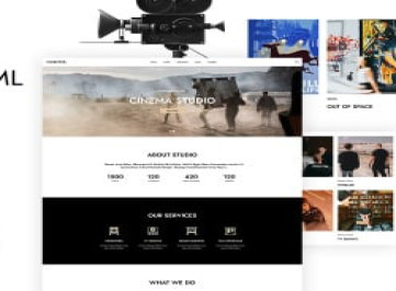 Cinestud - -шаблон  для кино и кино