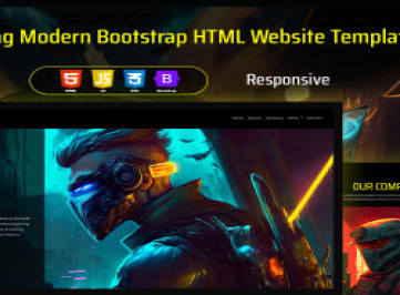 GameXPlay — современный игровой HTML-шаблон  для веб-