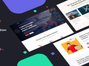 Transporto - HTML-шаблон логистики и транспорта