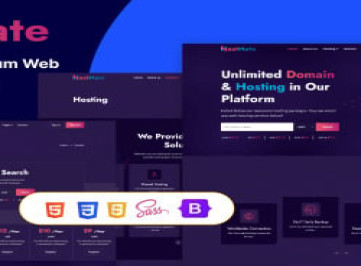 Hostmate - HTML-шаблон веб-хостинга премиум-класса