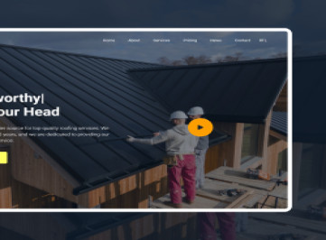RoofMaster - HTML-шаблон сайта кровельной компании