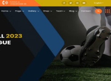 Hakam - Шаблон футбольного клуба и спортивного