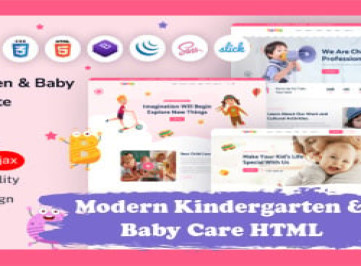 Tayde - HTML-шаблон современного детского сада и ухода за ребенком