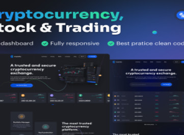 Cryptolly - Шаблон  с кодировкой криптовалюты