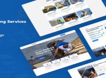 Roofen – Шаблон сайта кровельных и ремонтных услуг