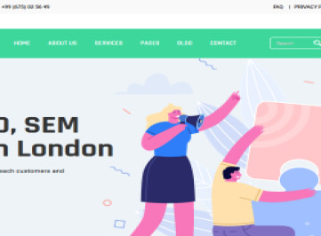 Sotec — HTML-шаблон, реагирующий на SEO