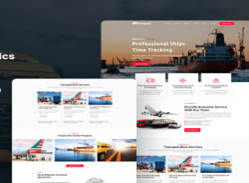 Transpak — Шаблон сайта транспорта и логистики
