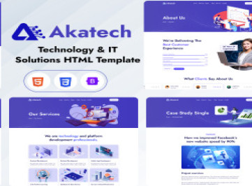 Akatech - Технологии и ИТ-решения HTML-