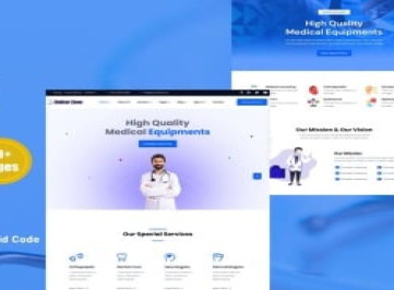 DaktarZone - -шаблон сайта для медицины и здравоохранения