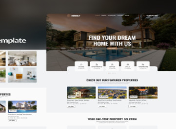 Homely - ваш всеобъемлющий HTML-шаблон недвижимости для решения по недвижимости