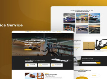 Transt — Шаблон  службы доставки и логистики