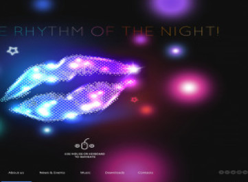 Шаблон сайта ночного клуба  