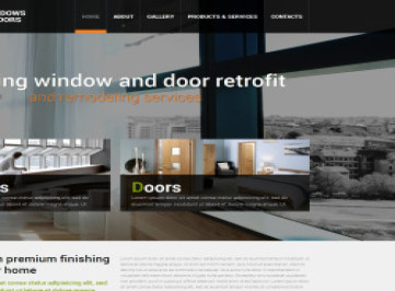 Шаблон адаптивного  Window  