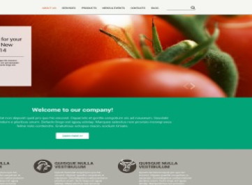  шаблон сайта Fruit  