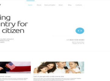  шаблон  политического кандидата  