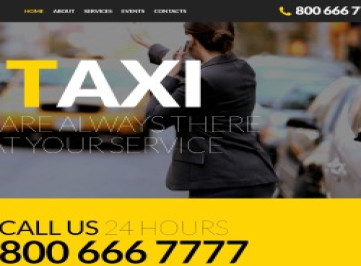  шаблон  такси  