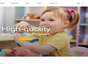 Babyland - Многостраничный чистый HTML-шаблон для детского центра  