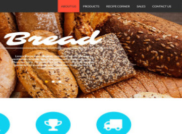  шаблон  пекарни  