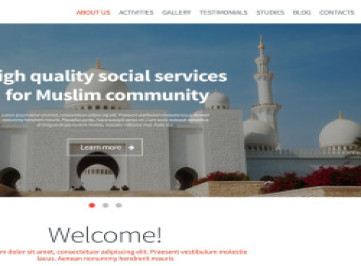 Шаблон  Исламского социального центра  