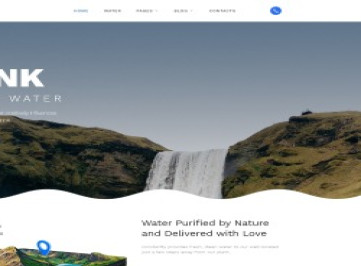 Шаблон  Water Multipage   