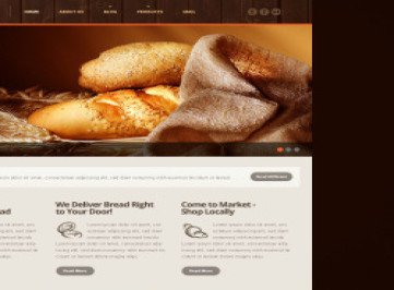  шаблон  пекарни  